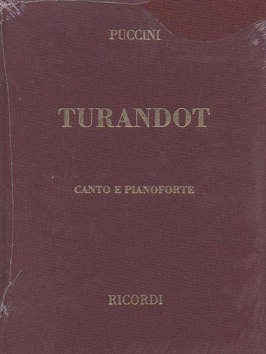 Turandot - Testo Cantato In Italiano-Tedesco - árie pro zpěv a klavír